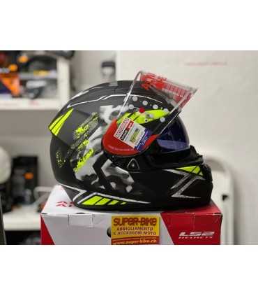 Casco LS2 FF397 Vector Hpfc Evo Stencil giallo