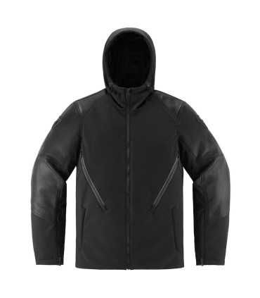 Icon BASEHAWK 2 black motorrad jacke