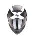 Scorpion Covert FX Gallus black matt white helmet