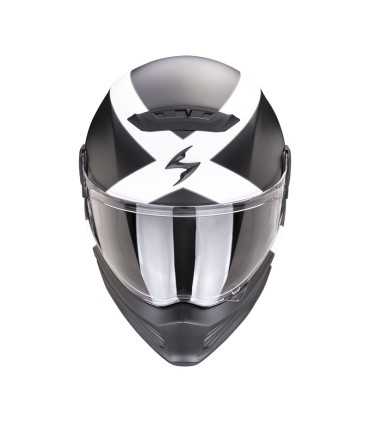 Casco Scorpion Covert FX Gallus nero opaco bianco