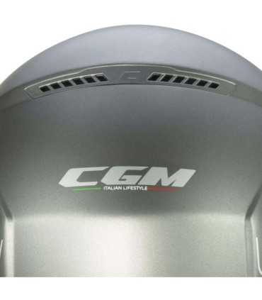 Casco jet CGM 167A titanio opaco