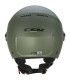 Casco jet CGM 167A verde opaco