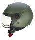 Jet CGM 167A green matt helmet