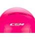 Casco jet CGM 167A rosa opaco