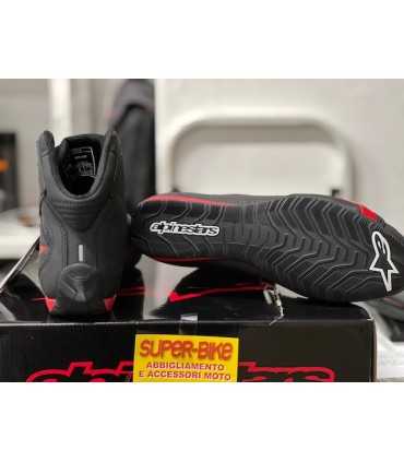 Chaussures moto Alpinestars Sektor noir Rouge