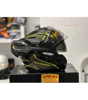 Casco Scorpion Exo Tech Evo Animo giallo