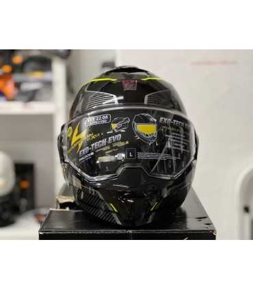 Casco Scorpion Exo Tech Evo Animo giallo