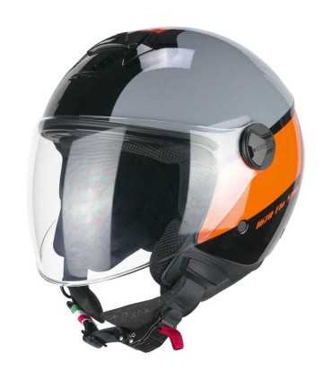 Jet helm CGM 167R Flo Step grau