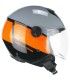 Casco jet CGM 167R Flo Step grigio