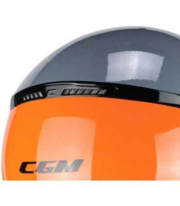 Casco jet CGM 167R Flo Step grigio