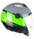 Casque jet CGM 167R Flo Step gris vert