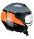 Jet CGM 167R Flo Step gray orange short visor