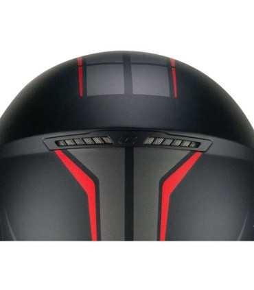 Casco jet CGM 167X Flo Tech nero opaco visiera corta