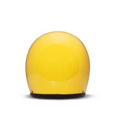 Casco jet DMD Retro giallo