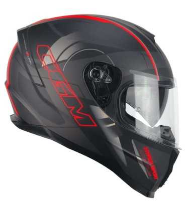 Casque CGM 321G Atom Sport noir rouge matt