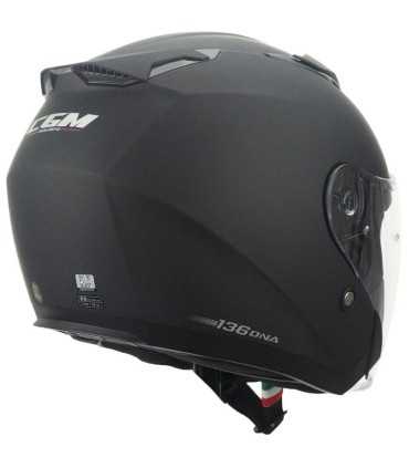 Casque jet Cgm 136A DNA noir matt