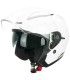 Casque jet Cgm 136A DNA blanc