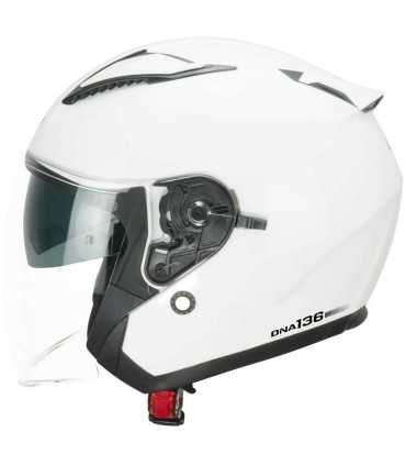 Casco jet Cgm 136A DNA bianco