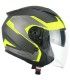 Helm jet Cgm 136A DNA Aoache gelb matt