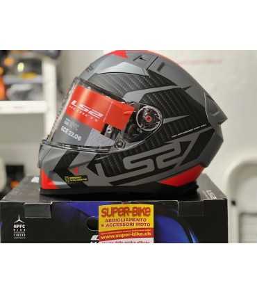 Casco LS2 FF811 Vector 2 Splitter rosso