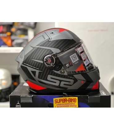 Casco LS2 FF811 Vector 2 Splitter rosso