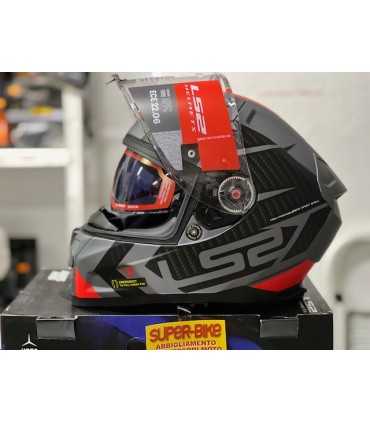 Casco LS2 FF811 Vector 2 Splitter rosso