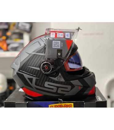 Casco LS2 FF811 Vector 2 Splitter rosso