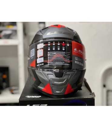 Casco LS2 FF811 Vector 2 Splitter rosso