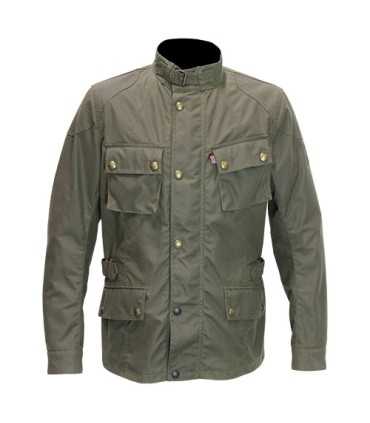 Giacca Belstaff Crosby WAXED COTTON / FOREST GREEN