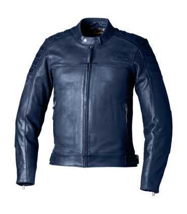 RST Brandish 2 leather jacket blue