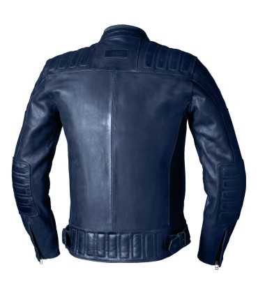 RST Brandish 2 leather jacket blue