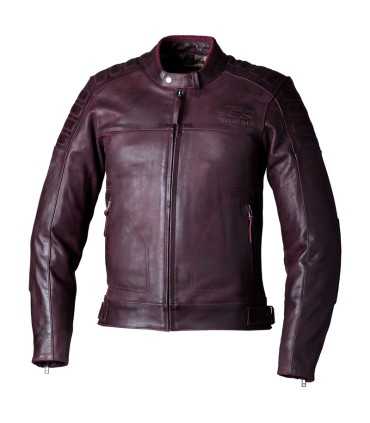 Motorrad lederjacke RST Brandish 2 rot