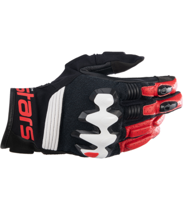 Gants Alpinestars Halo noir rouge