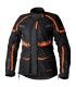 Giacca donna RST Maverick Evo nera arancione