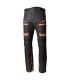 Pantaloni moto RST Maverick Evo nero arancione