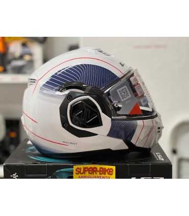 Casco modulare LS2 FF606 Advant Cooper bianco