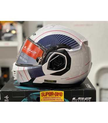 LS2 Advant Cooper white helmet