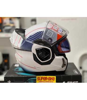 LS2 Advant Cooper white helmet