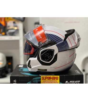 LS2 Advant Cooper white helmet