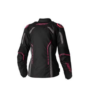 RST S1 black pink lady motorcycle jacket