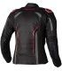 Damen motorrad ledrjacke RST S1 schwarz pink