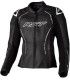 RST S1 motorcycle lady jacket leather black white