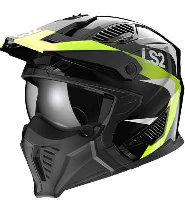 Casco LS2 FF606 Drifter Triality giallo