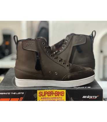 Chaussures moto Seventy BC7 marron