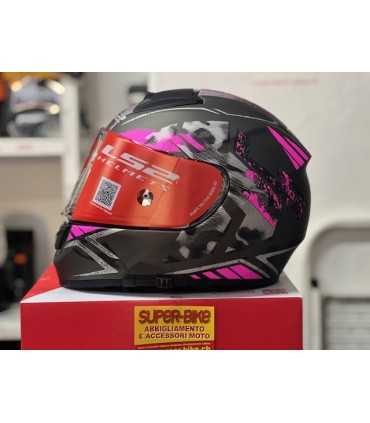 Casco LS2 FF397 Vector Hpfc Evo Stencil pink