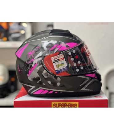 Casco LS2 FF397 Vector Hpfc Evo Stencil pink