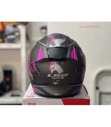 Casco LS2 FF397 Vector Hpfc Evo Stencil pink