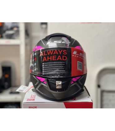 Casco LS2 FF397 Vector Hpfc Evo Stencil pink