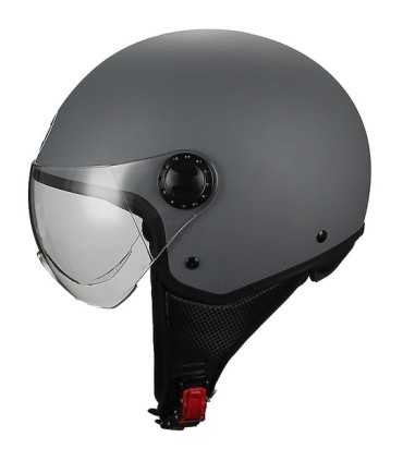 Casque jet BHR 801 gris matt