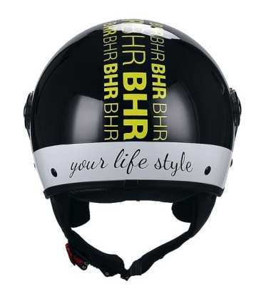 Casco jet BHR 801 Style nero